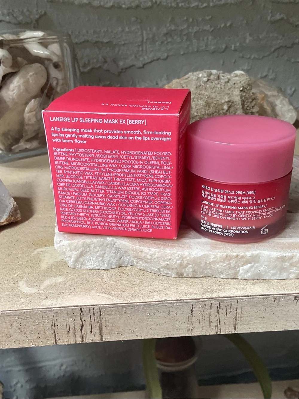 LANEIGE Lip Sleeping Mask EX - Berry Pink